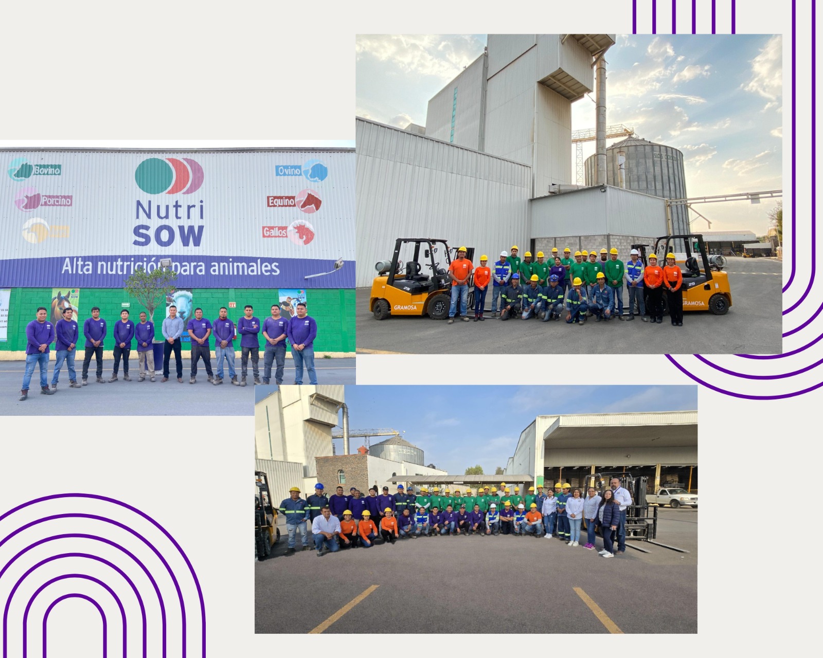 Equipo de producción planta Querétaro